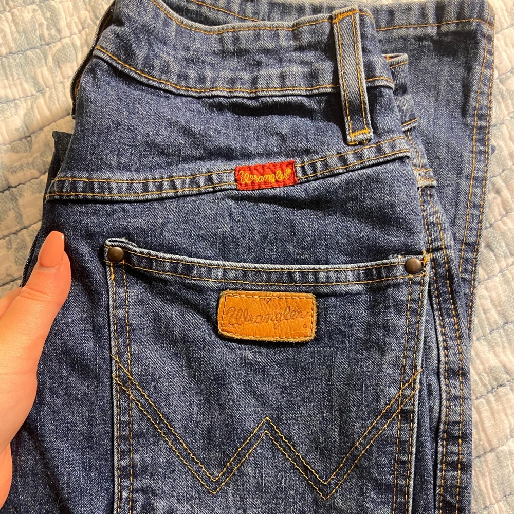 WRANGLER vintage mom jeans!! Size 3/4!